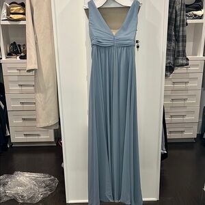 Elegant Blue Evening Gown